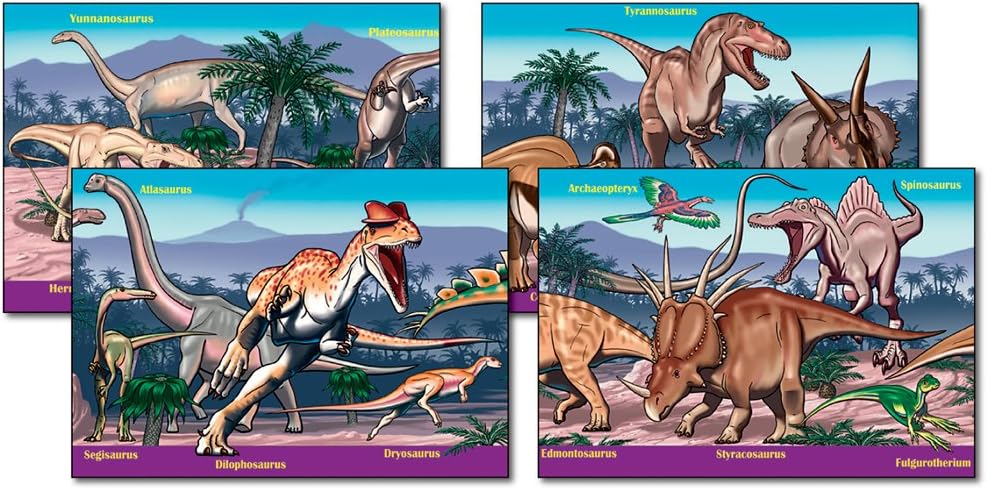 Carson-Dellosa Carson Dellosa Mark Twain Dinosaurs Bulletin Board Set (410001)