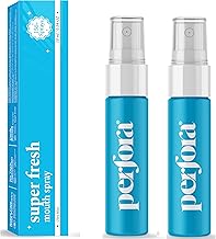 Perfora Super Fresh Ultra Mint Mouth Spray | Instant Fresh Breath, Alcohol-Free, Teeth Remineralisation, SLS Free | 10 ml x 2