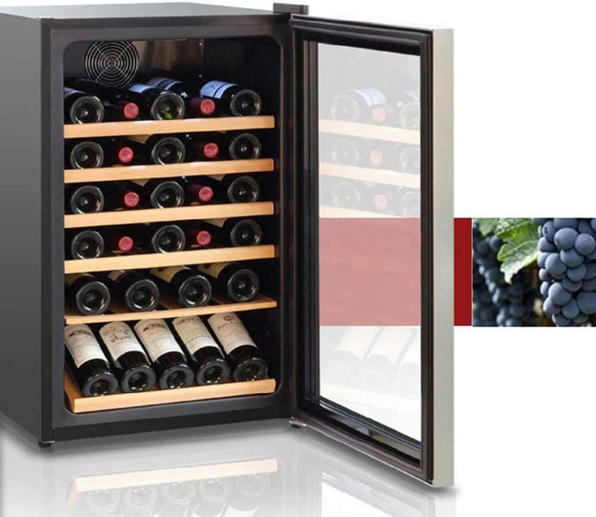 Cantinetta per 30 Bottiglie di Vino, Frigorifero per Cantine Indipendenti.