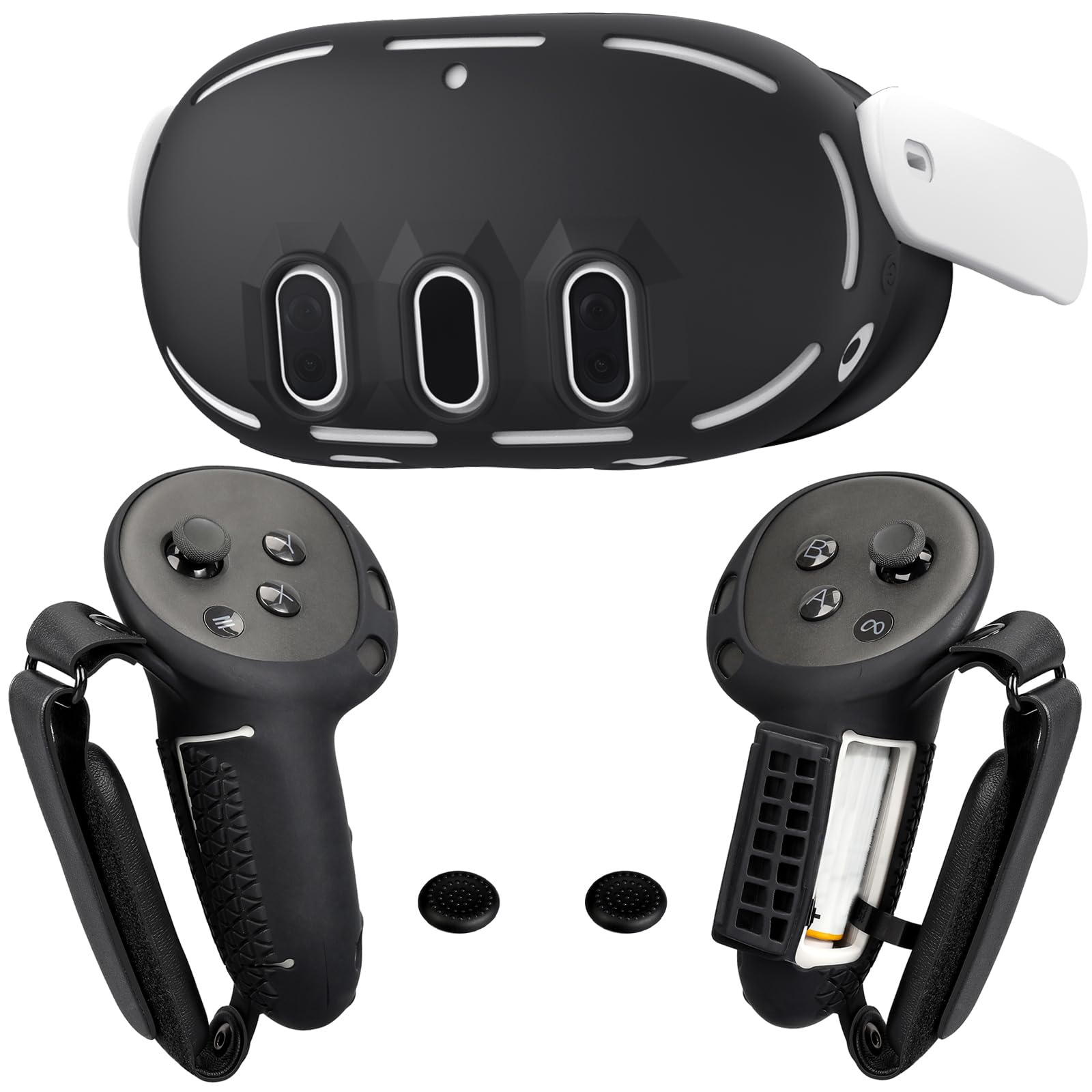 Amazon.com: Controller Grips Cover VR Headset Shell Silicone Case 