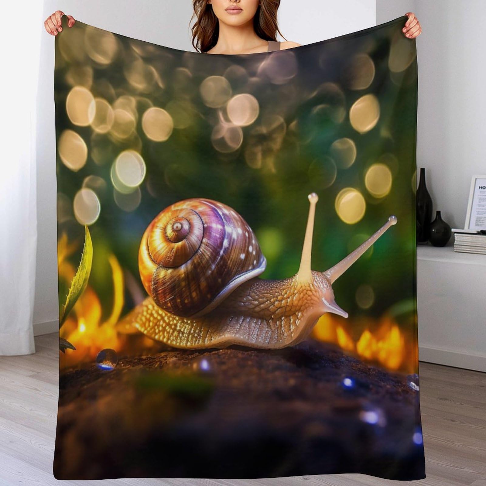 Couverture de canapé escargots pour des soirées cocooning bien douillettes