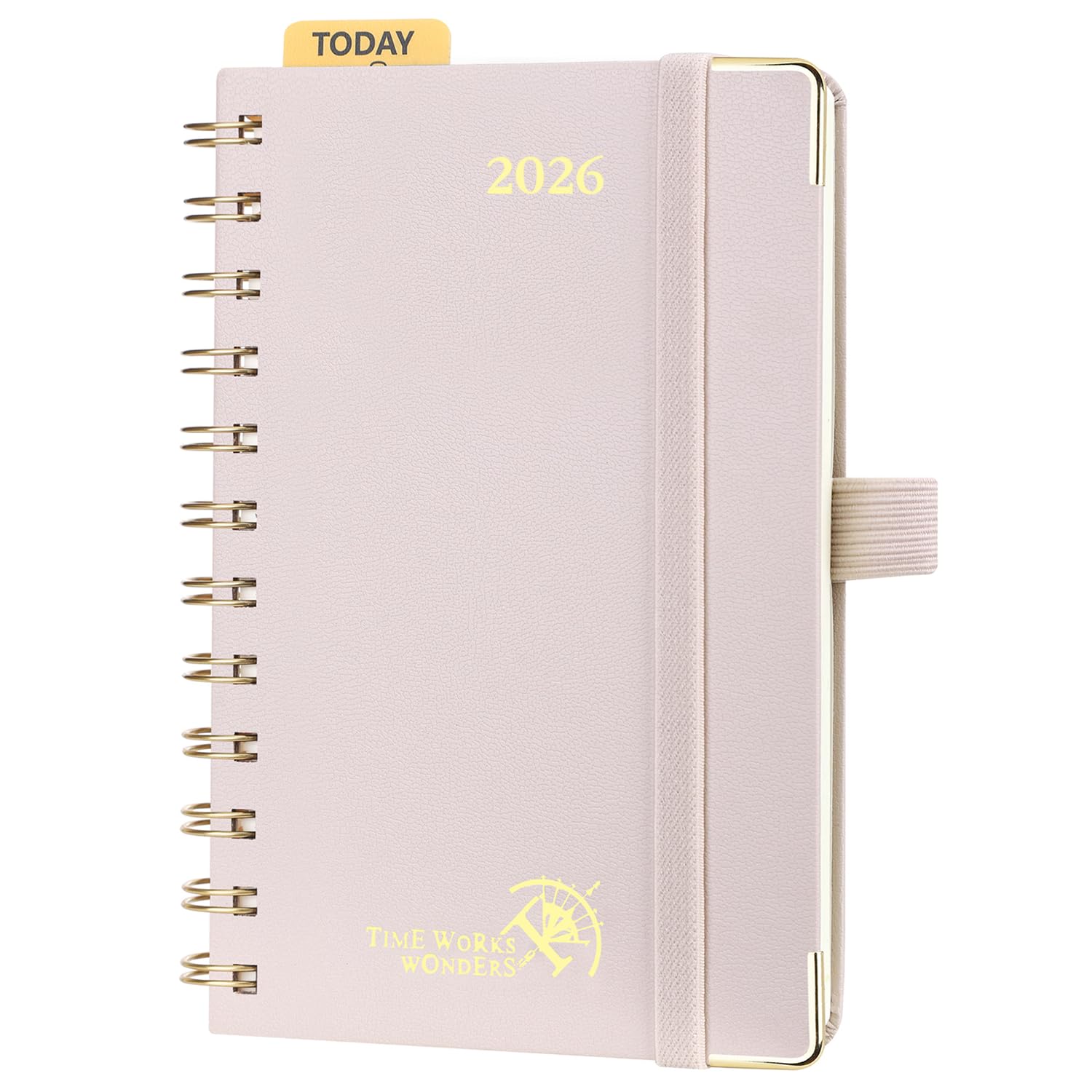 POPRUN Small Diary 2027 Pocket Diary Week To View Spiral Hardcover A6 โ image 1