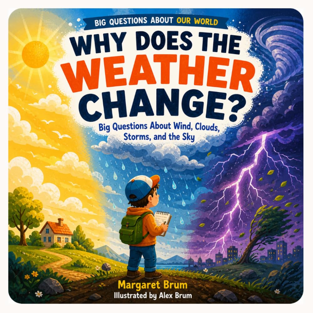 Why Does the Weather Change?: Big Questions About Wind, Clouds, Storms, and the Sky - A Simple Science Book for Curious Kids (Big Questions About Our World)