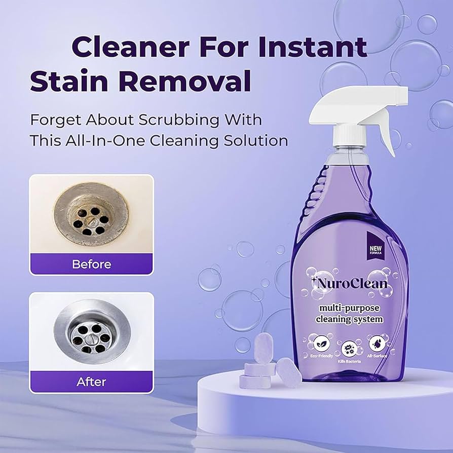 2025 New Dr Clean Spray for Ovens UK – All-Purpose Cleaning Spray with 6 Concentrated Tablets & Cleaning Gloves, Multi-Surface Cleaner for Kitchen, Bathroom & Home (1, 12Pcs and Gloves) : Amazon.co.uk: