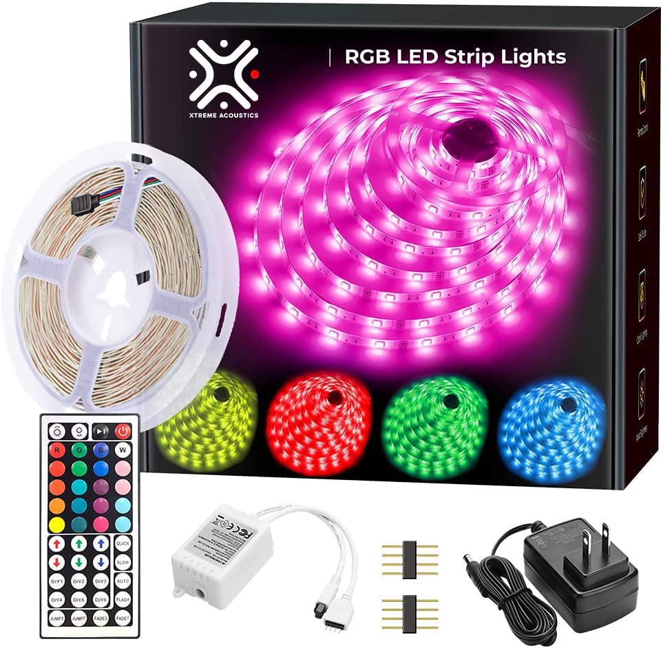 Remote Control Lens Price History of Xtreme Acoustics 5MM RGB LED Flexible Strip Light ...