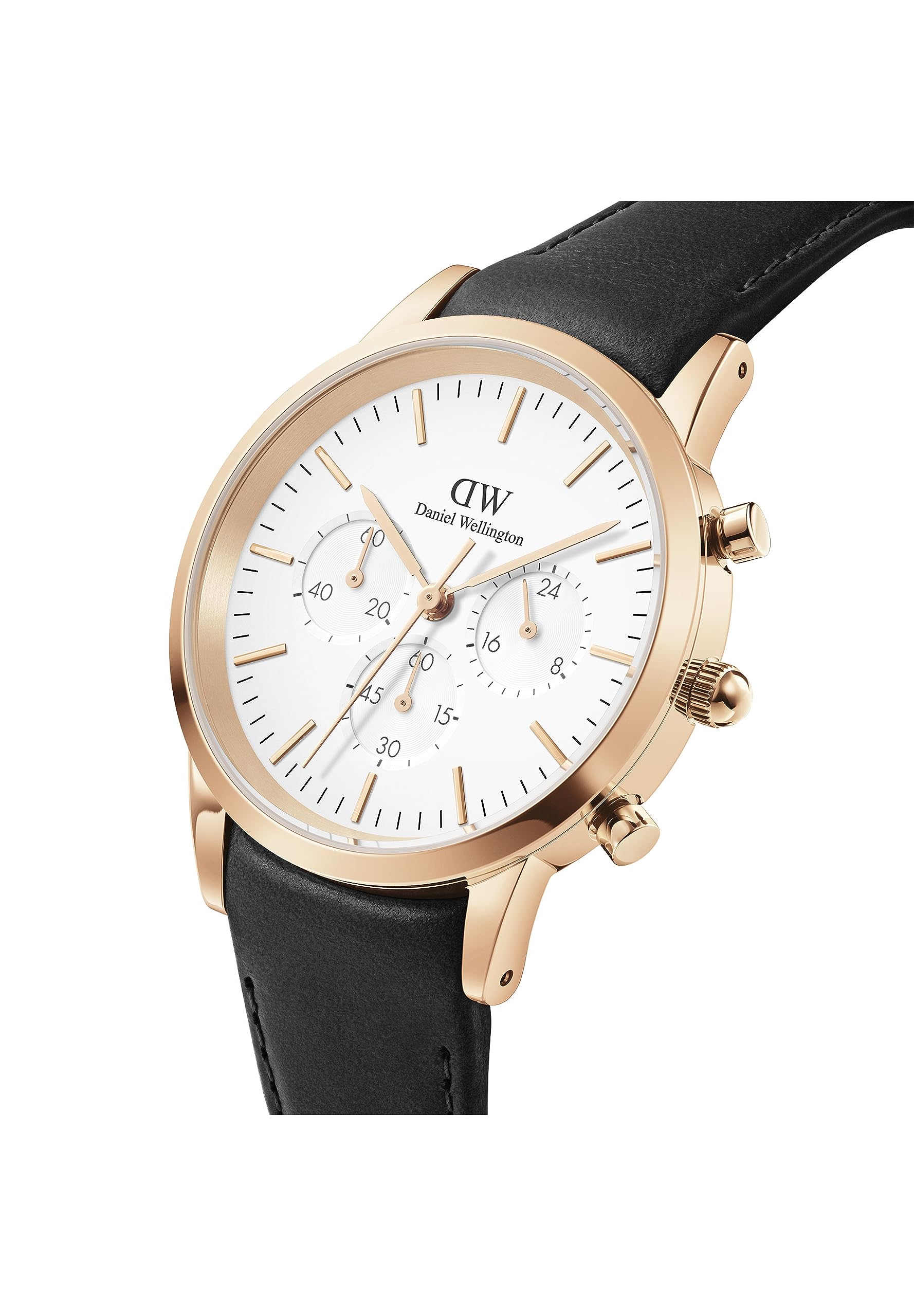 Daniel Wellington Iconic Orologi 42mm Stainless Steel (316L) Rose Gold