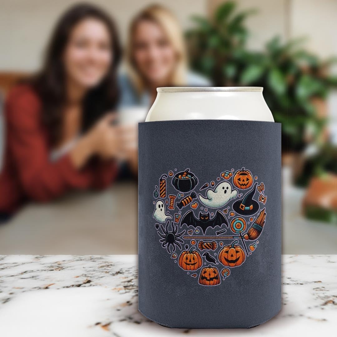 Halloween Drink Cooler Halloween Heart 24-Pack Can Drink Thermocoolers
