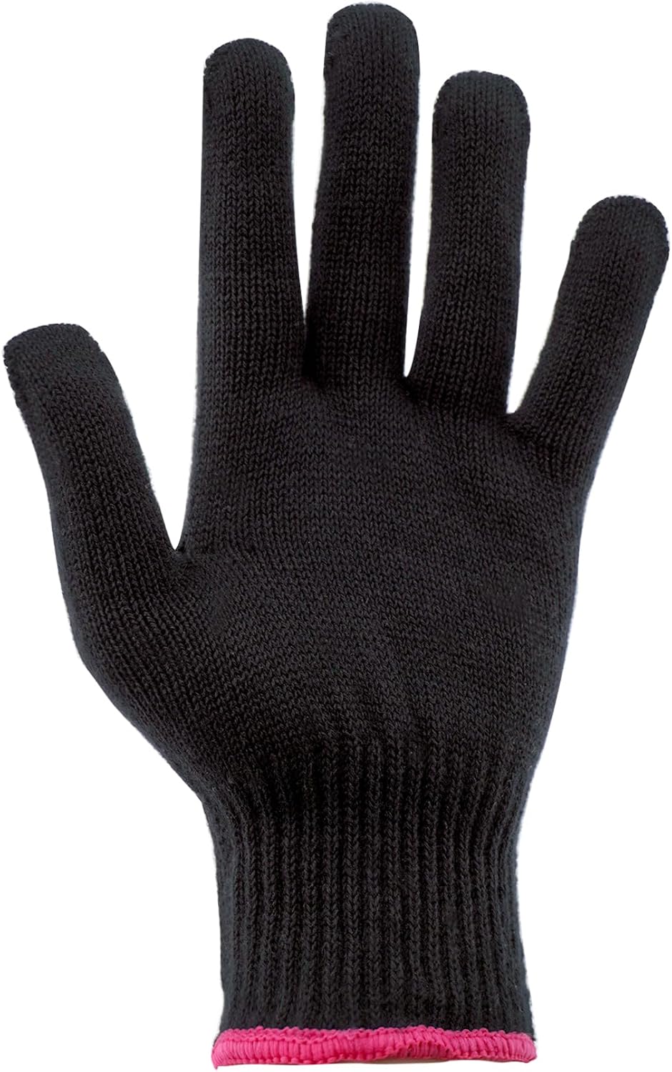 Medsuo 1 PCS Professional Heat Resistant Glove for Hair Styling, Heat Blocking Protector Heatproof Styling Glove for Curling Iron, Wand, Flat Iron, Straightener, Hot Roller, Air Brush