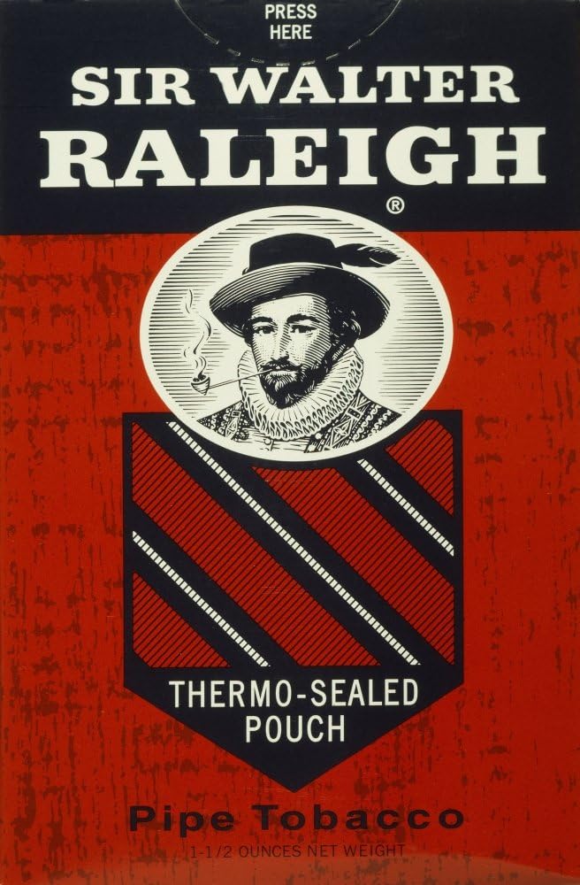 Sir Walter Raleigh N(1552-1618) English Adventurer Courtier And Writer Raleigh Who Introduced Tobacco Into England Commemorated As An American Brand Of Pipe Tobacco Poster Print by (18 x 24)