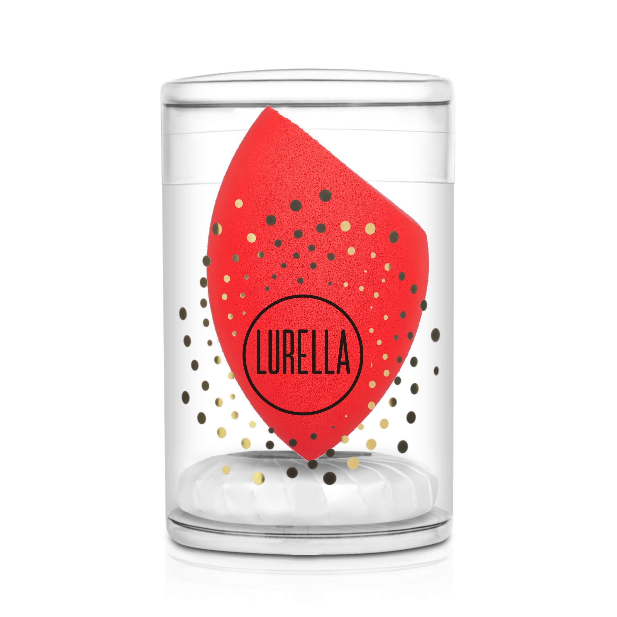 Lurella Cosmetics Angled Beauty Sponge (Red)