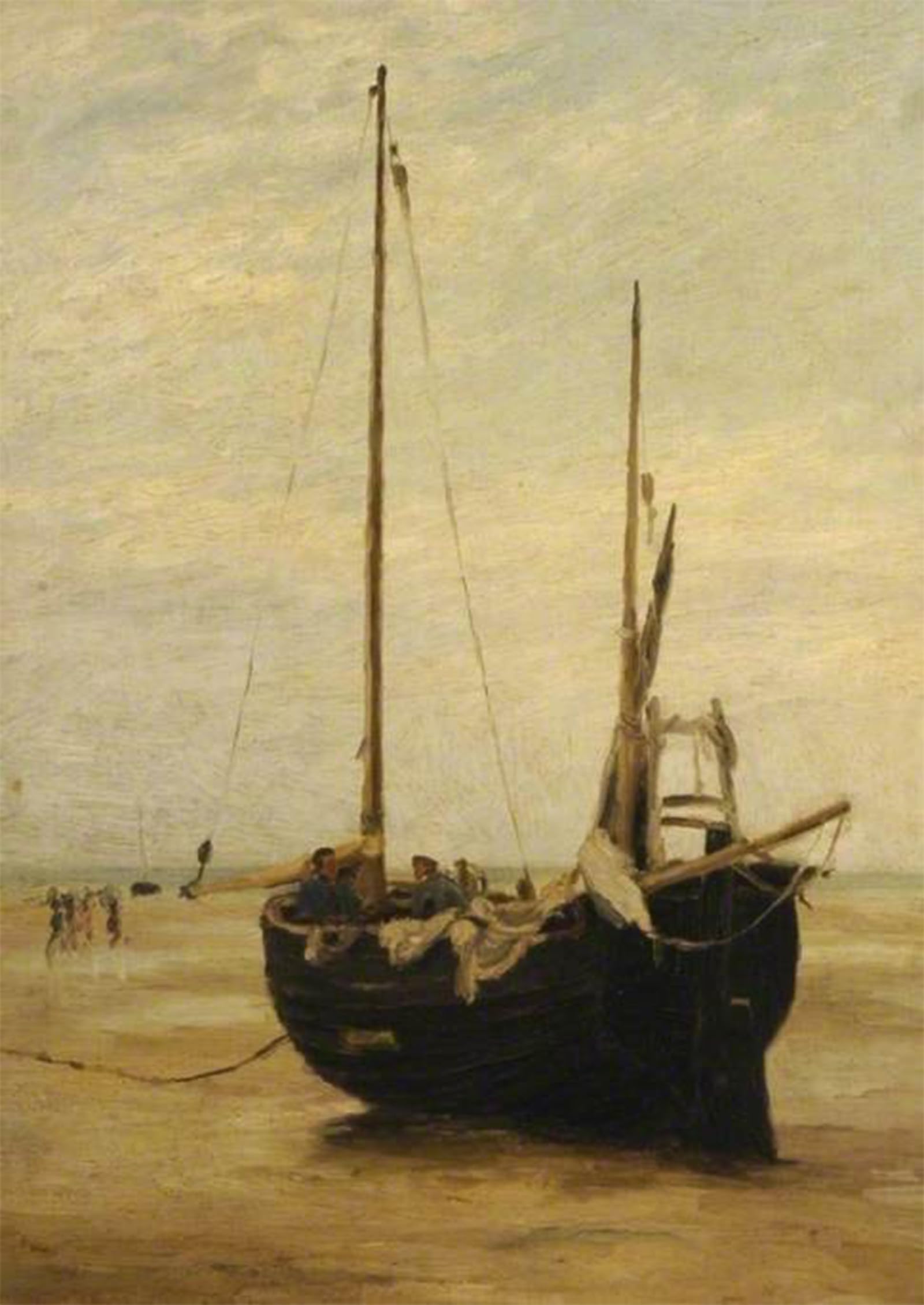 Pintura murales decor de Jacob Henricus Maris para tapar paredes vacías 5