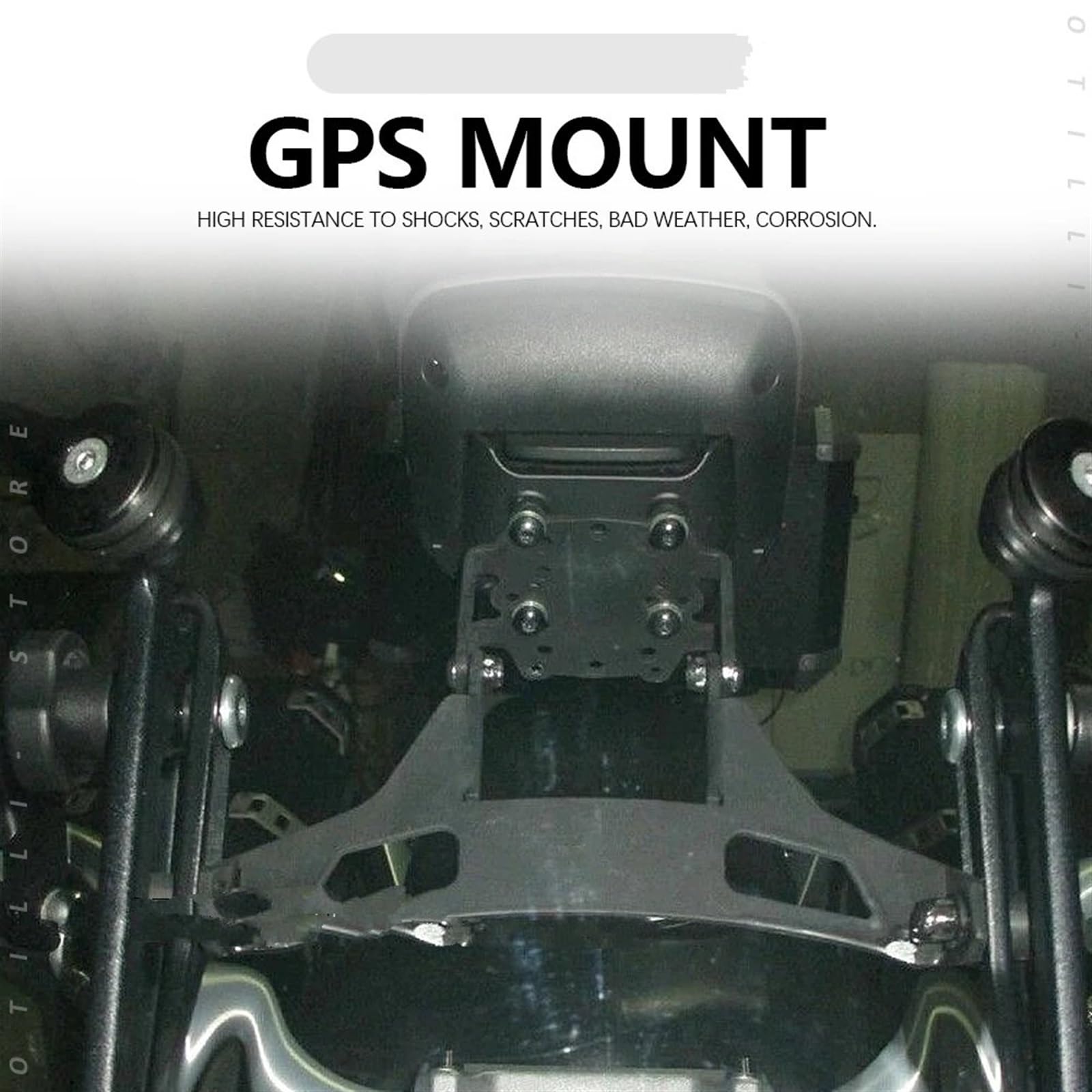 Support Navigation Moto pour Guzzi pour Norge 1200 GT Upport Navigation GPS Smartphone Support Chargement USB Pare-Brise Moto(BC)