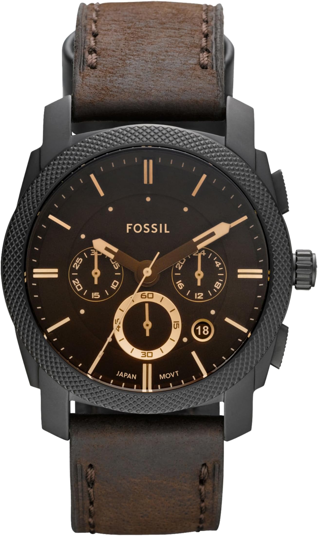 Fossil Men's Machine Quartz Stainless Steel Chronograph Watch
