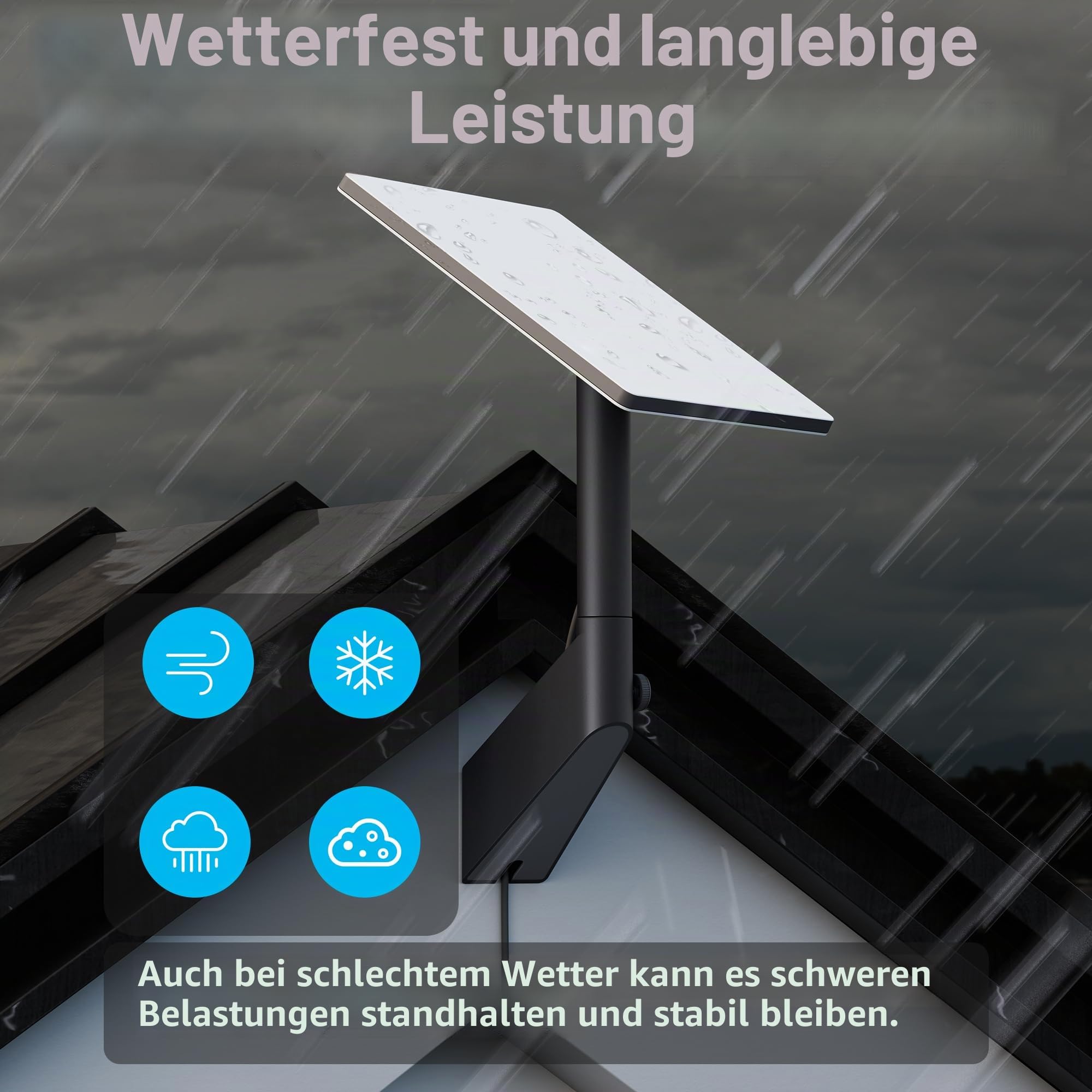 Joinfworld Starlink Mini Halterung,360°Drehung Starlink Mini Wandhalterung | Starlink Mini Balkon Halterung,Starlink Mini-Dachhalterung,Neigungswinkel um 90° verstellbar für besseres Signal