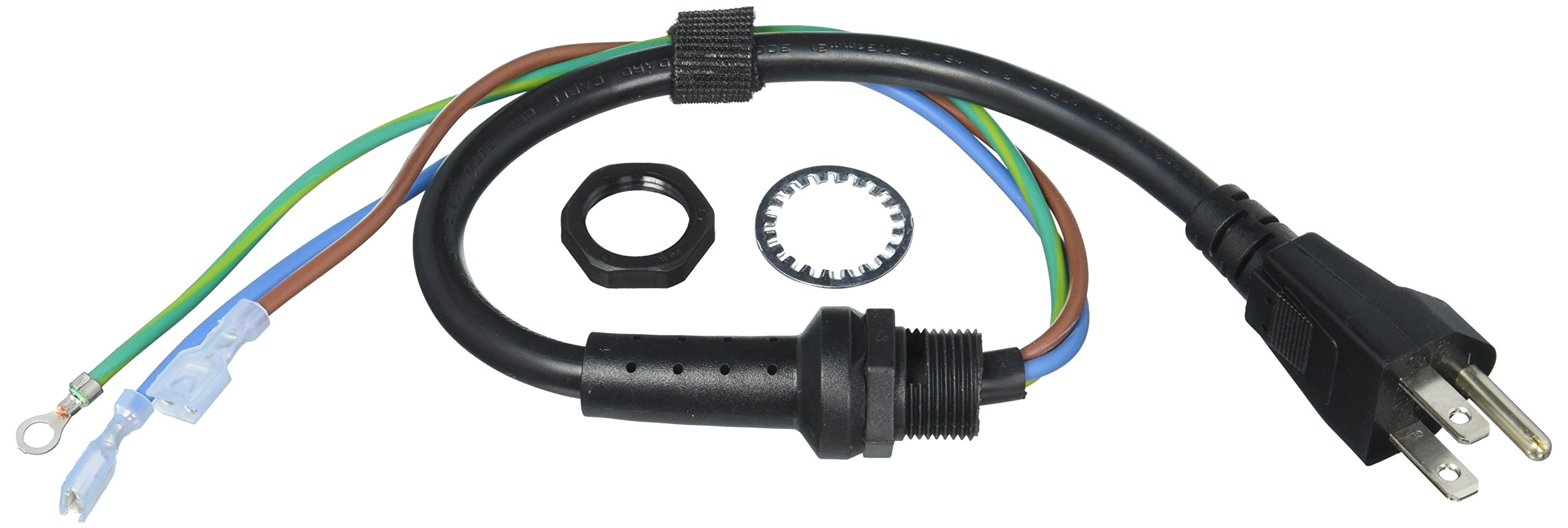 Cordon ProTeam 103181 Noir 16/3 de 45,7 cm pour assemblage Sierra de nettoyage