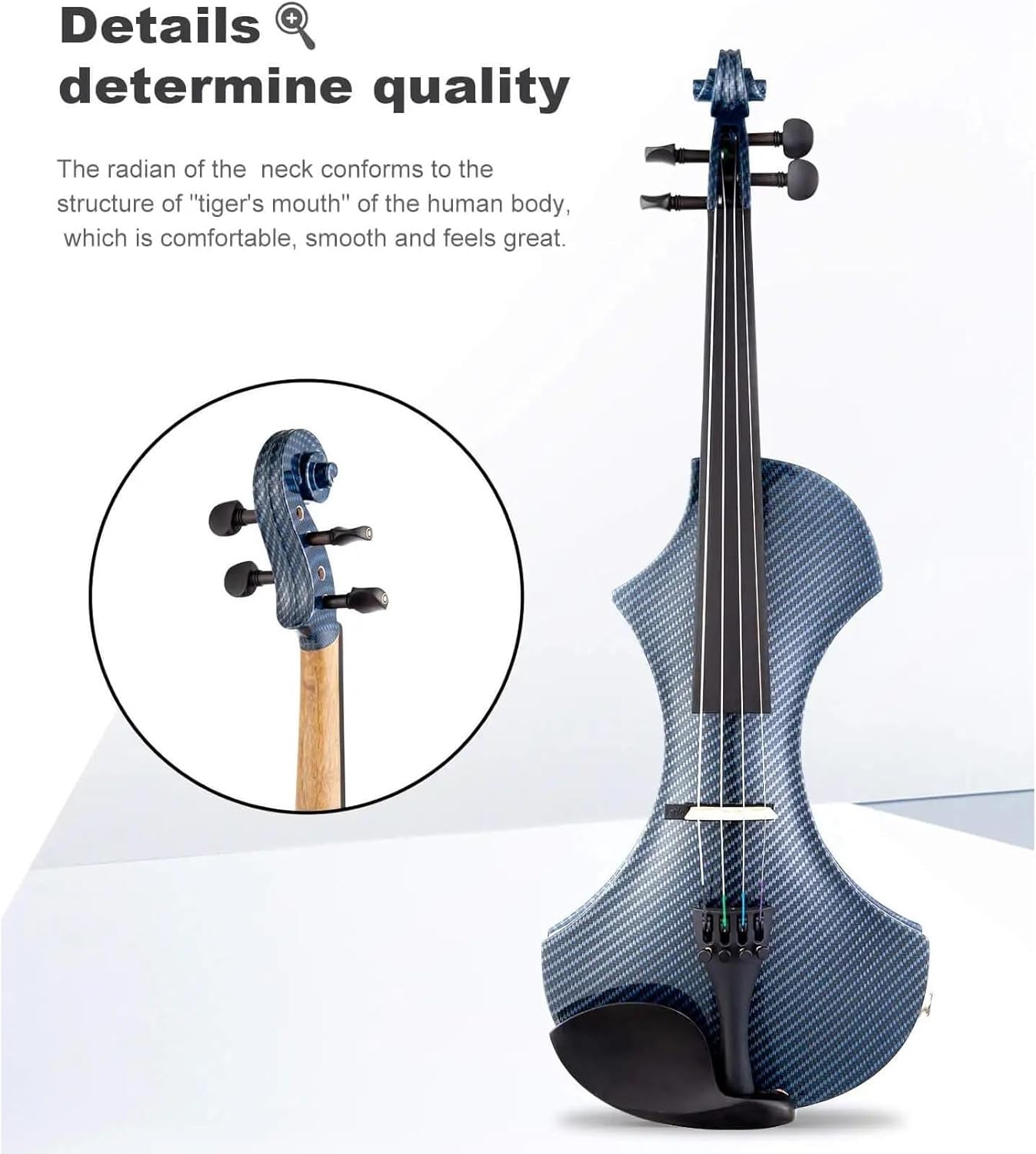 エレキバイオリン 4/4サイズ ケース 弓付属 弦楽器 Amazon | 電気