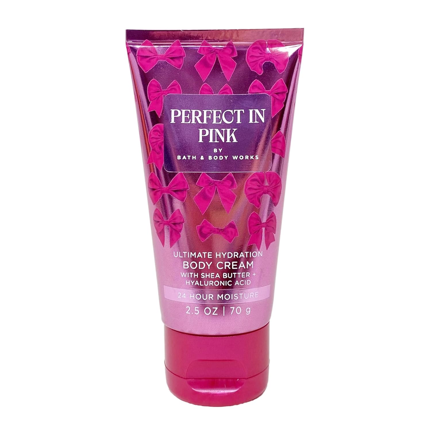Bath & Body Works Perfect In Pink Mini Trio Bundle - Body Cream - Fragrance Mist and Body Wash with a Himalayan Salts Springs Sample Soap - Travel Size - Image 2