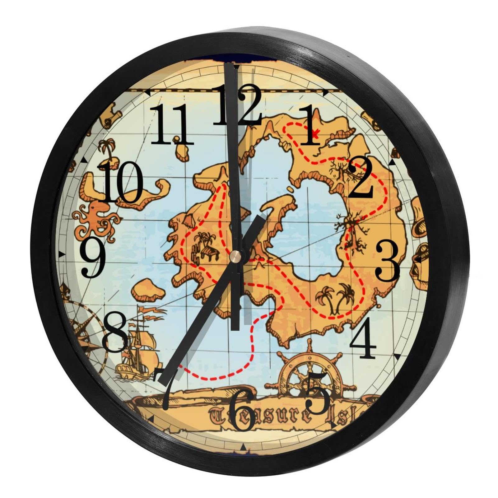 Horloge murale sans tic-tac vintage pour retrouver le sommeil dans votre chambre