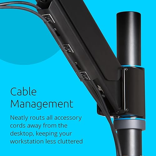 Miniatura 4 de Kensington Estación de trabajo de pie o sentado inteligente con monitor dual (K52796WW)