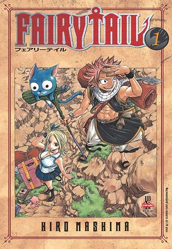 Fairy Tail — capa da edição JBC