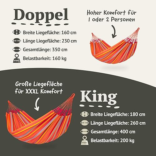 Vista 74 de La Siesta Brisa - Hamaca resistente a la intemperie, Vainilla