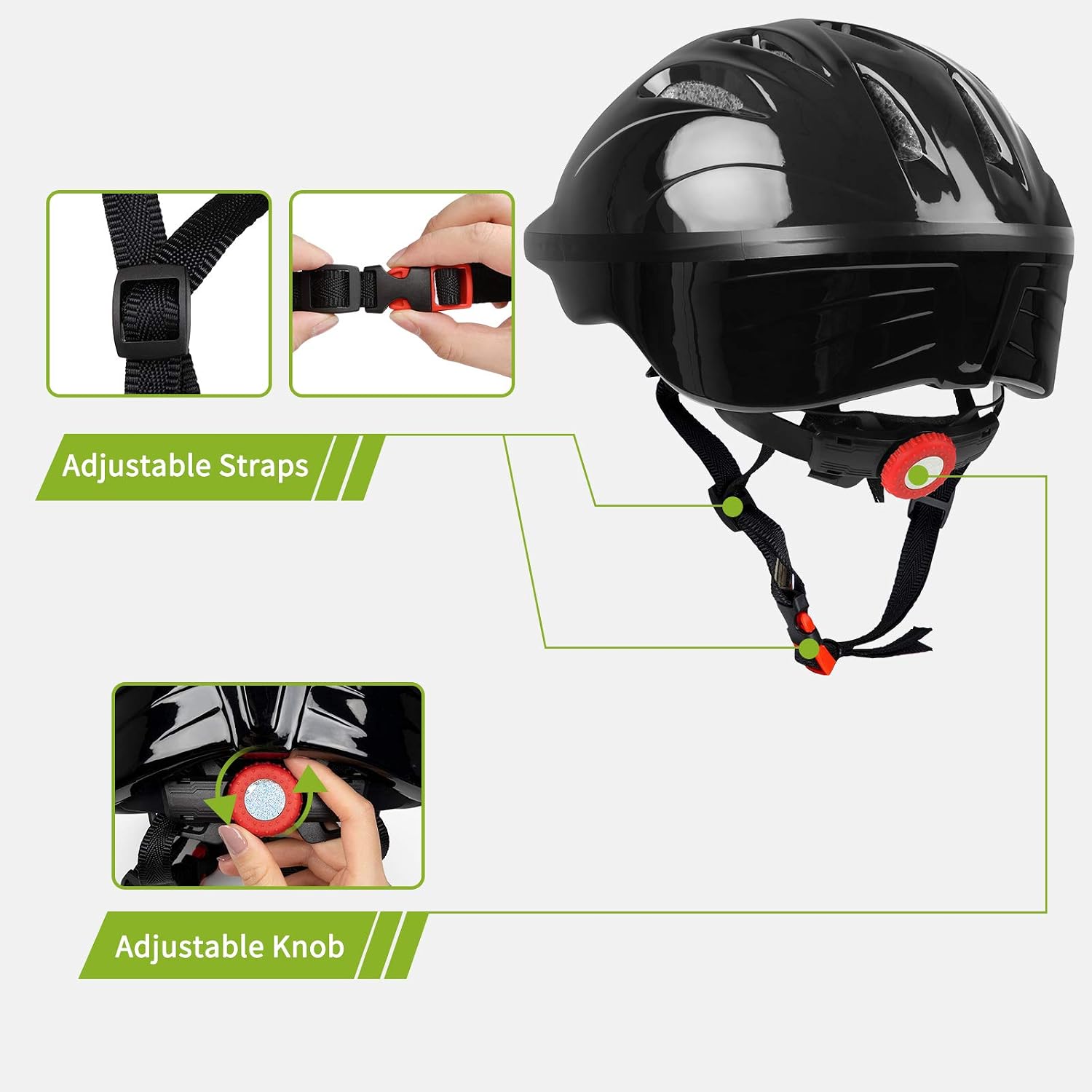 Toddler Bike Helmet, Adjustable Kids 
