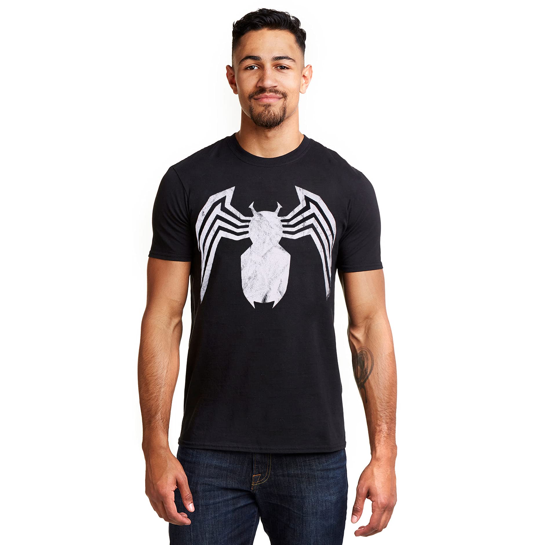 Marvel Men's Venom Emblem T - Shirt (Pack of 1)