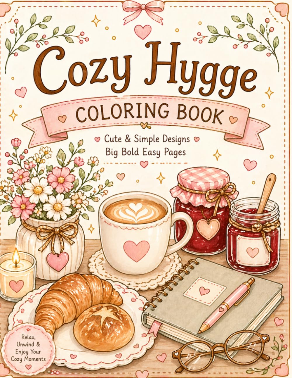 Cozy Hygge Coloring Book