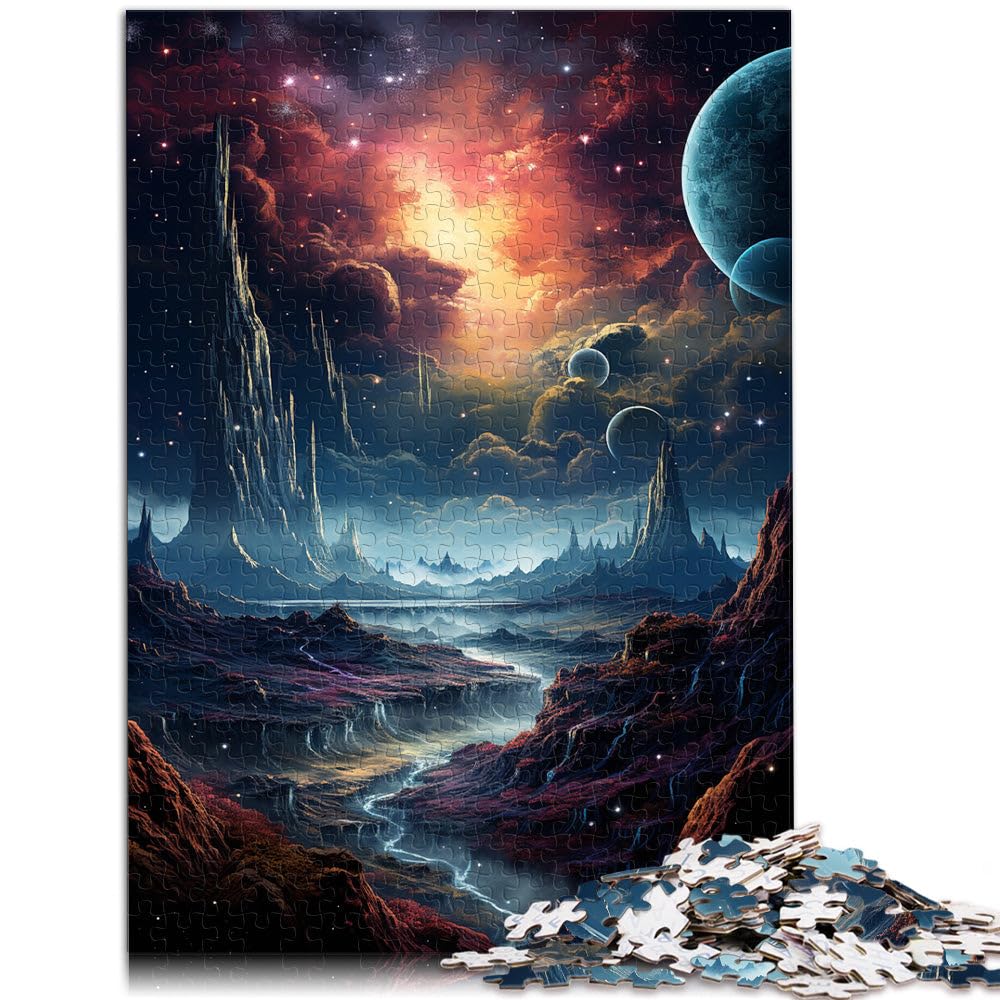 2000 Piece Jigsaw Puzzles for Adults planetary landscape Jigsaw for Gifts is ideal as gifts for the whole family 27.56 in x39.37 in โ image 1