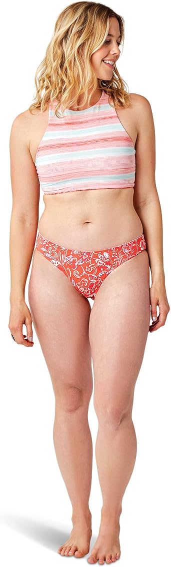 Carve Designs Womens Sanitas Reversible Top, Navy Haku/Navy Bayside, LG