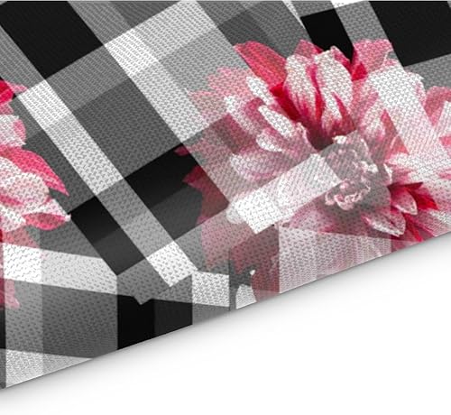 Miniatura 3 de Flower Decor Theme Placemats Set of 4 Table Mats Washable Placemat Waterproof Place Mats for Party Home Dining Table Decor 18x12 in