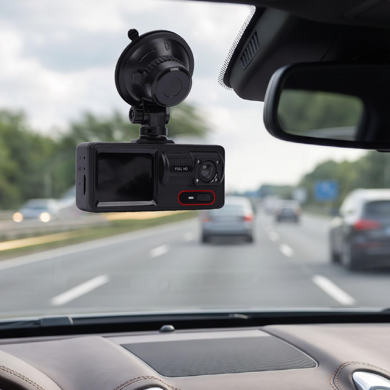 Dash Cam 4K (lente Tripla Anteriore Interna posteriore)