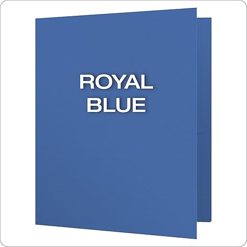 Miniatura 4 de Carpetas Oxford de doble bolsillo., Azul Royal