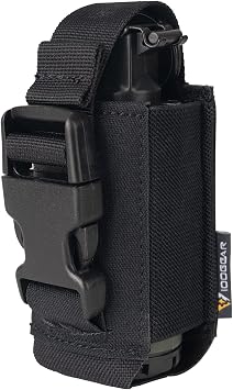 IDOGEAR Tactical Flashlight Holder Molle flashbang Pouch Magazine Pouch Multi-Purpose Tool Pouch for Vest Heavy Duty Belt Backpack
