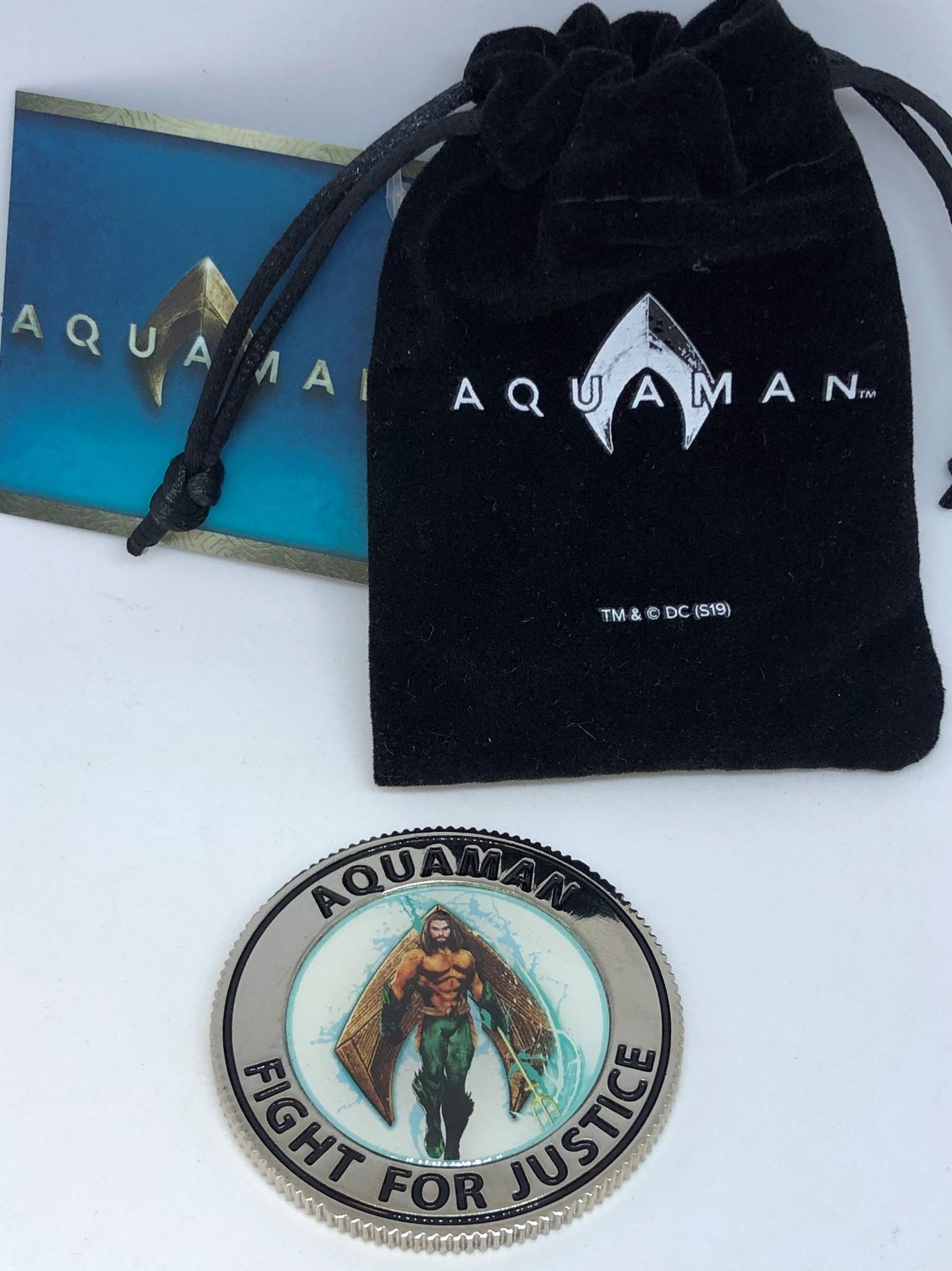 Loot Crate Exclusive Aquaman Black Manta Coin | Desertcart Cyprus