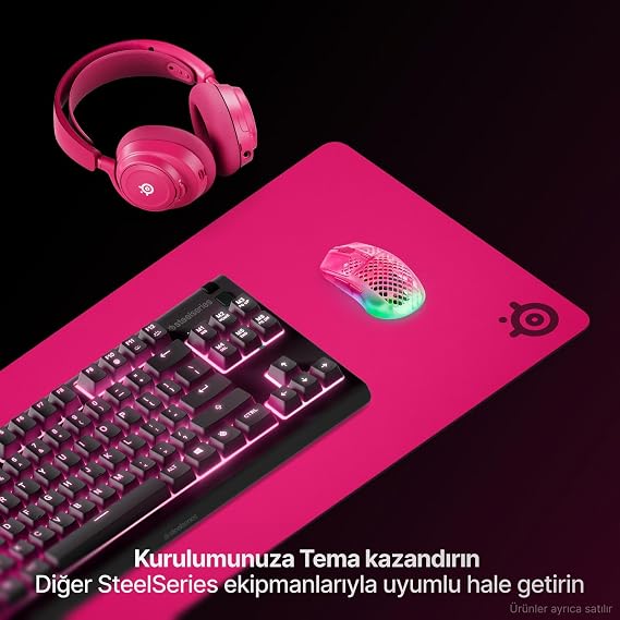 SteelSeries QcK Heavy XXL Gaming Mousepad - Magenta