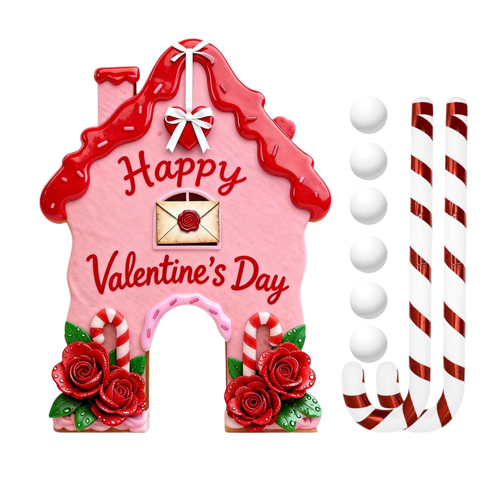 Gingerbread Golf Game – Funny Portable Mini Golf Set | Candy Cane Indoor Outdoor Game | Family Holiday Entertainment | Mini-Golf Course With Clubs Balls For Home Room Party Gatherings Carnival 2026