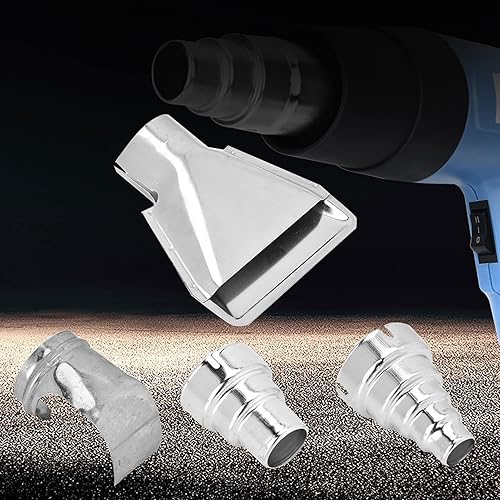 Miniatura 3 de Fydun Kit de 4 boquillas de pistola de calor, boquillas de aire de calor, accesorios eléctricos, herramientas industriales, envoltura retráctil