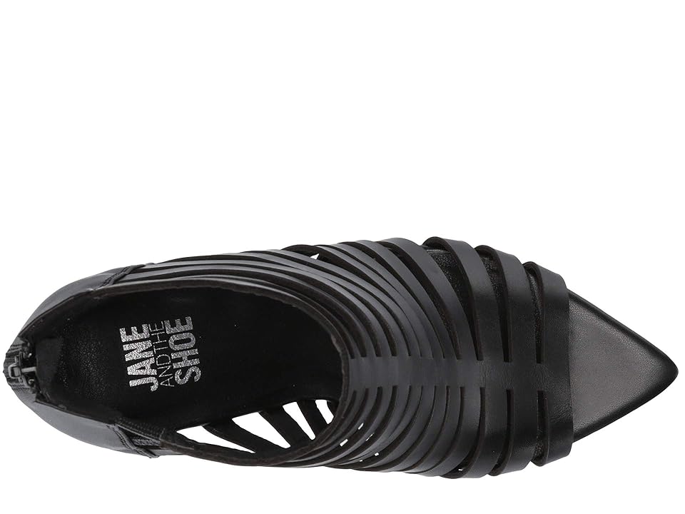 

JANE AND THE SHOE Nadia (Black Leather) Women's Boots