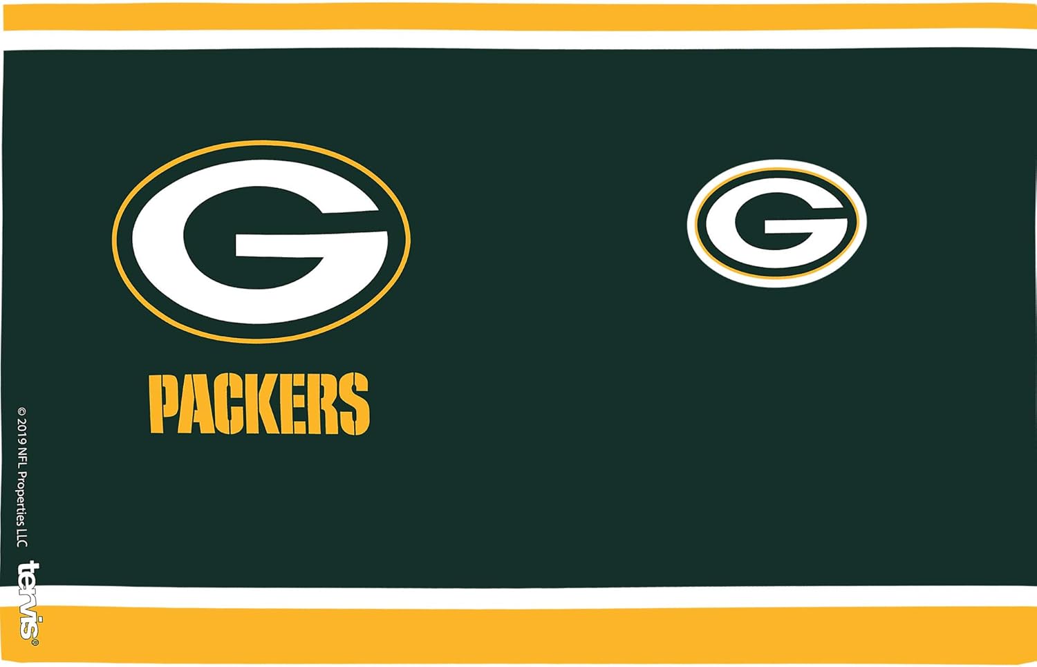 Tervis Made in USA Double Walled NFL Green Bay Packers Insulated Tumbler Cup Keeps Drinks Cold & Hot, 16oz, Touchdown - Image 2