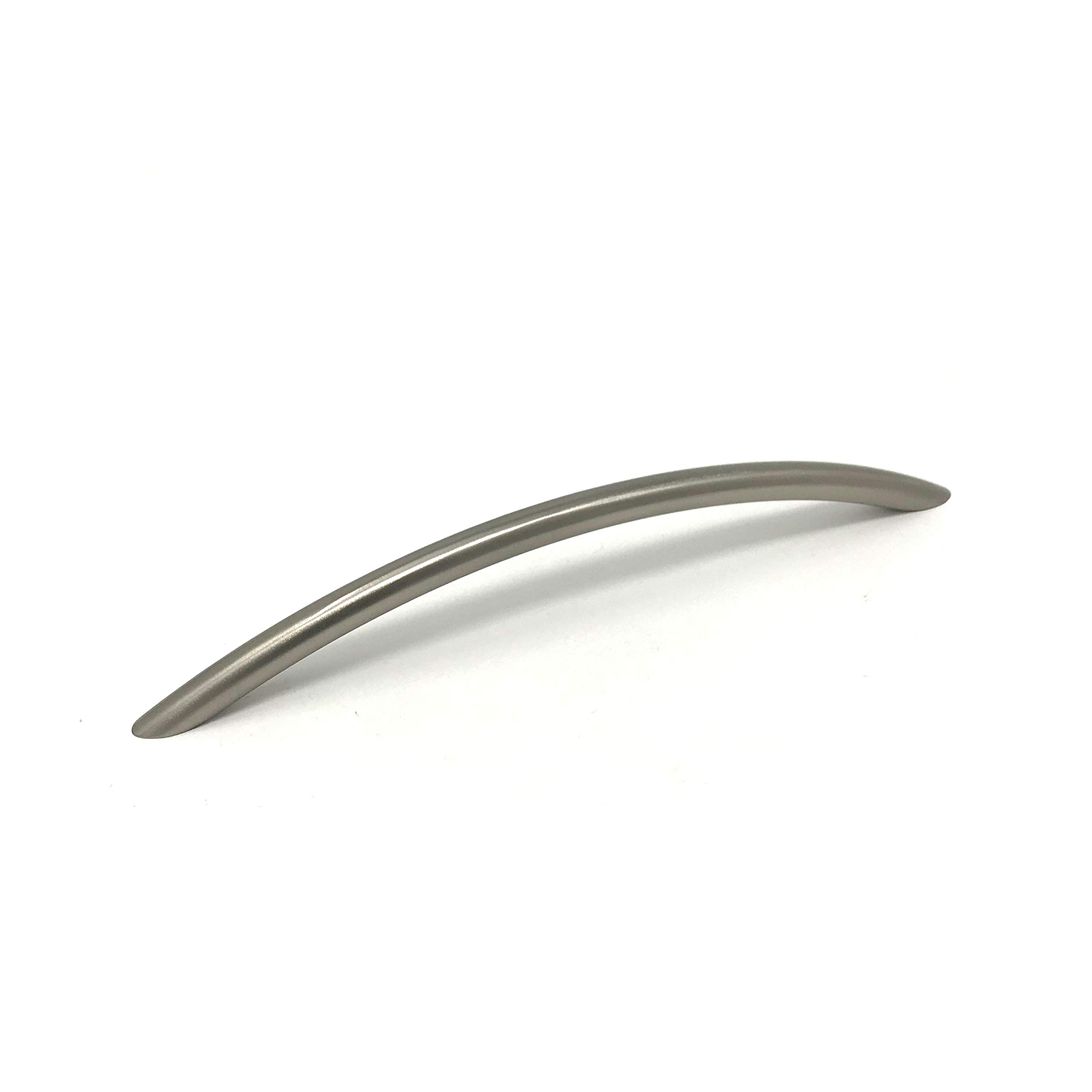 Brushed Nickel Kitchen Cabinet Bow Handles 192mm Bedroom Bathroom Cupboard Door Drawer Furniture Silver Grey from B&Q