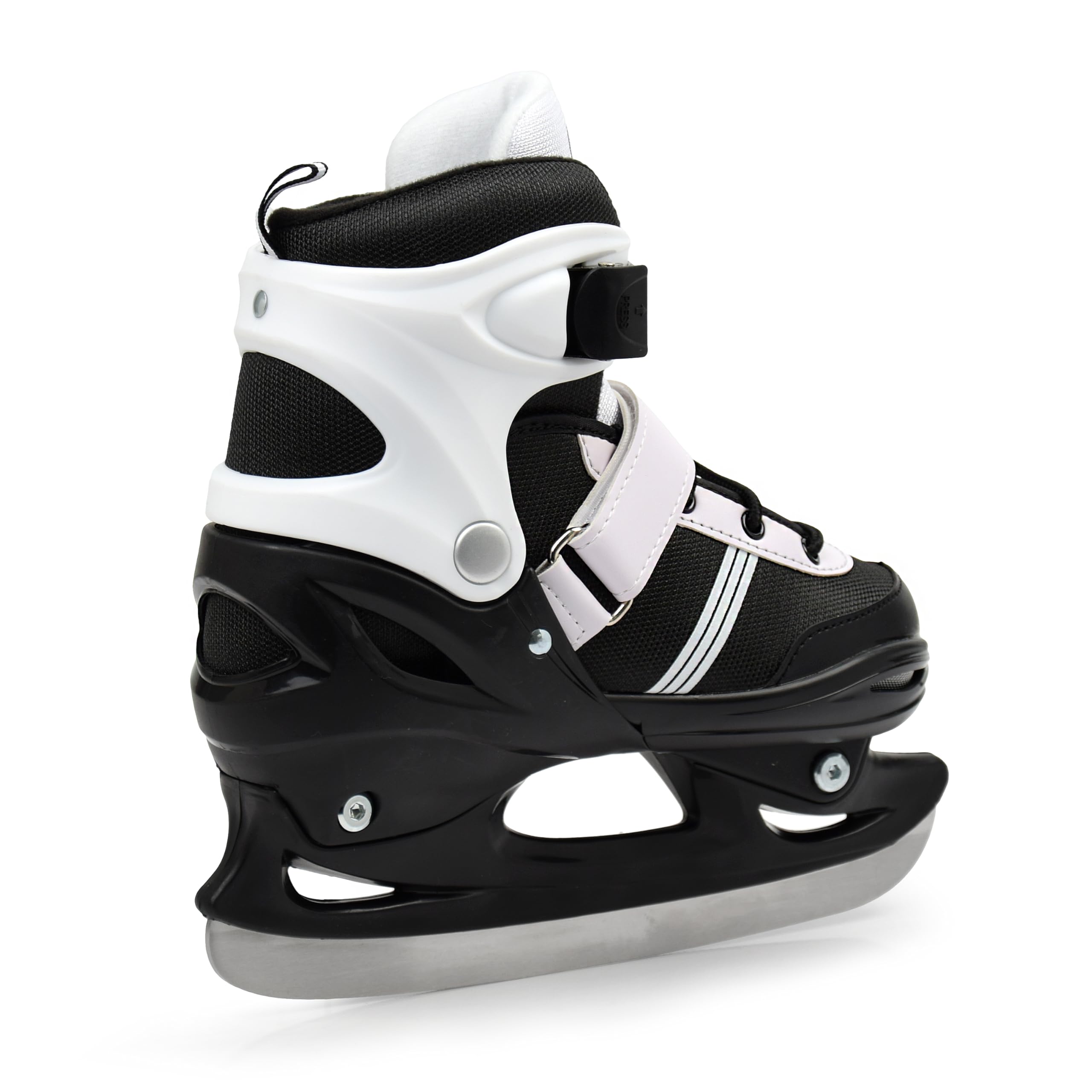 MADIVO Duo Set pattini in linea 2 in 1, regolabili, per bambini e ragazzi, pattini in linea convertibili in pattini di pattinaggio su ghiaccio | Taglie: 34-37, 38-41
