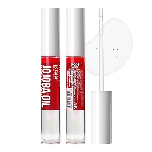 Miniatura 6 de Paquete de 3 aceites para labios, aceite hidratante no pegajoso, brillo labial transparente de aceite 100% natural, hidratante labial ligero (oro