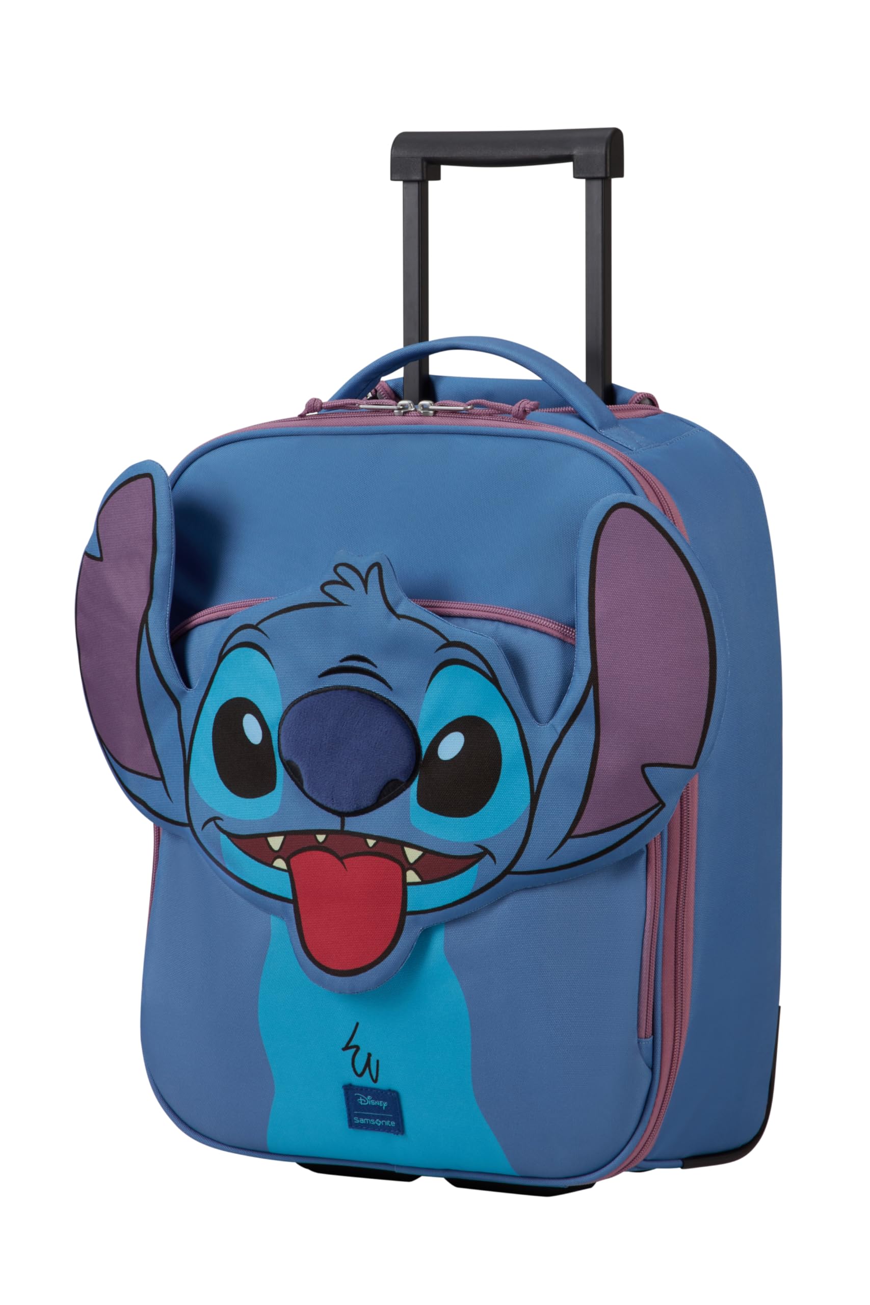 Samsonite Sammies Disney Stitch, Dzieciecy Trolley Kabinowy 2 Kólka 45x36x19 cm, Walizka Kabinowa Kompatybilna z EasyJet, Walizka Underseat dla Dzieci, 30L