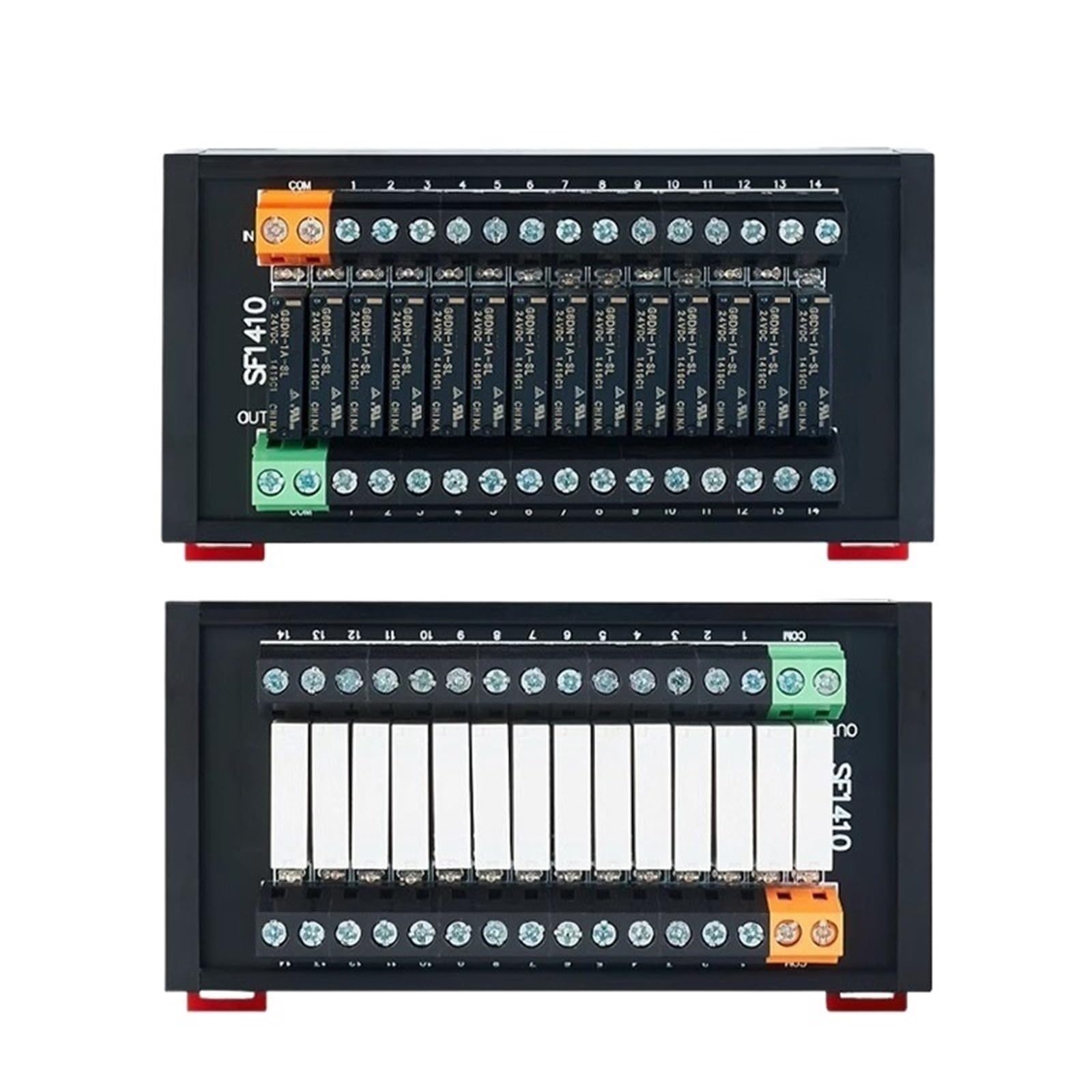 Relais électromagnétique 12V 24VDC SF1410 White interrupteur circuit - 7
