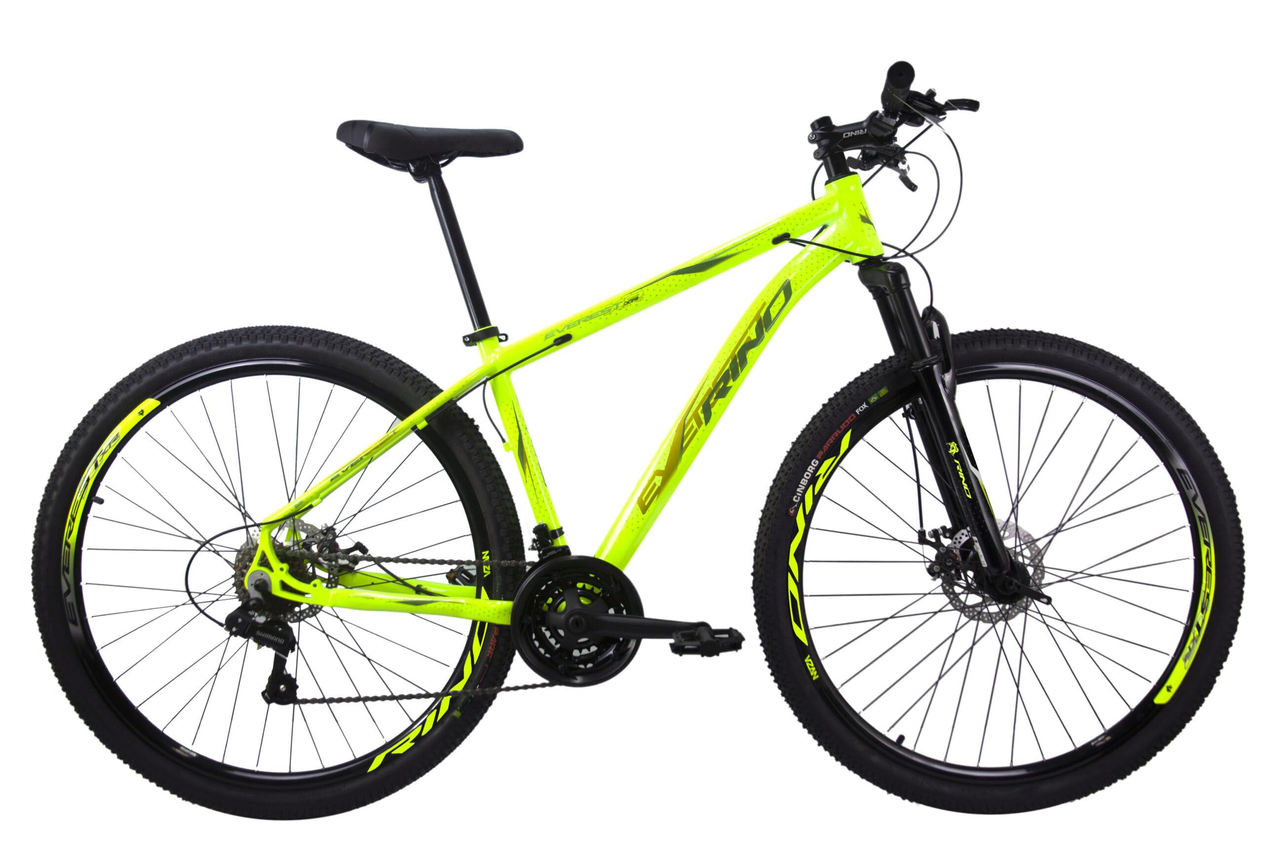 Bicicleta Aro 29 Rino Everest 24v – Freio a Disco, SHIMANO TZ