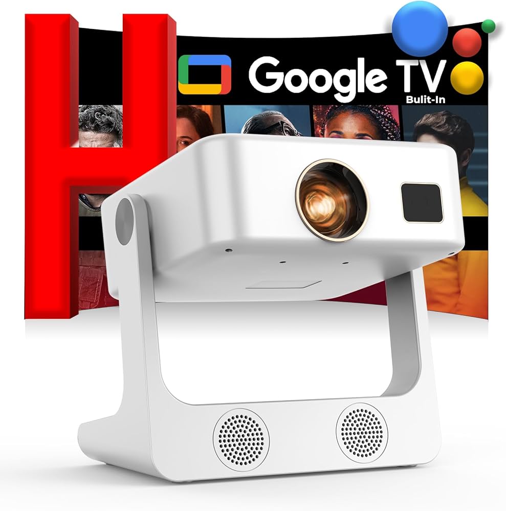 Amazon.com: Projector-4K with WiFi and Bluetooth: [Google TV/1500