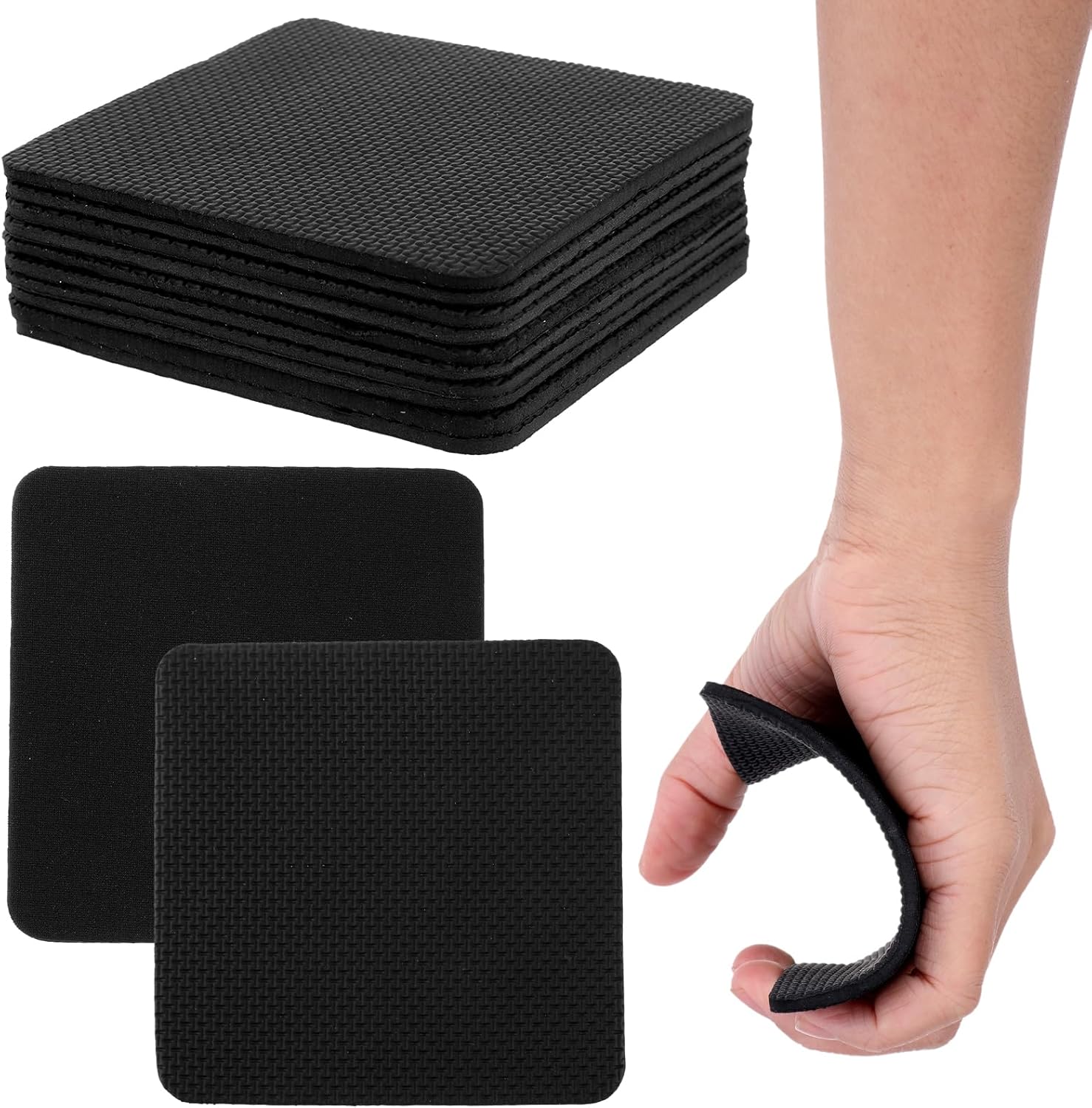 Molain Set of 10 Gym Grip Pads, Alternative to Original Weightlifting