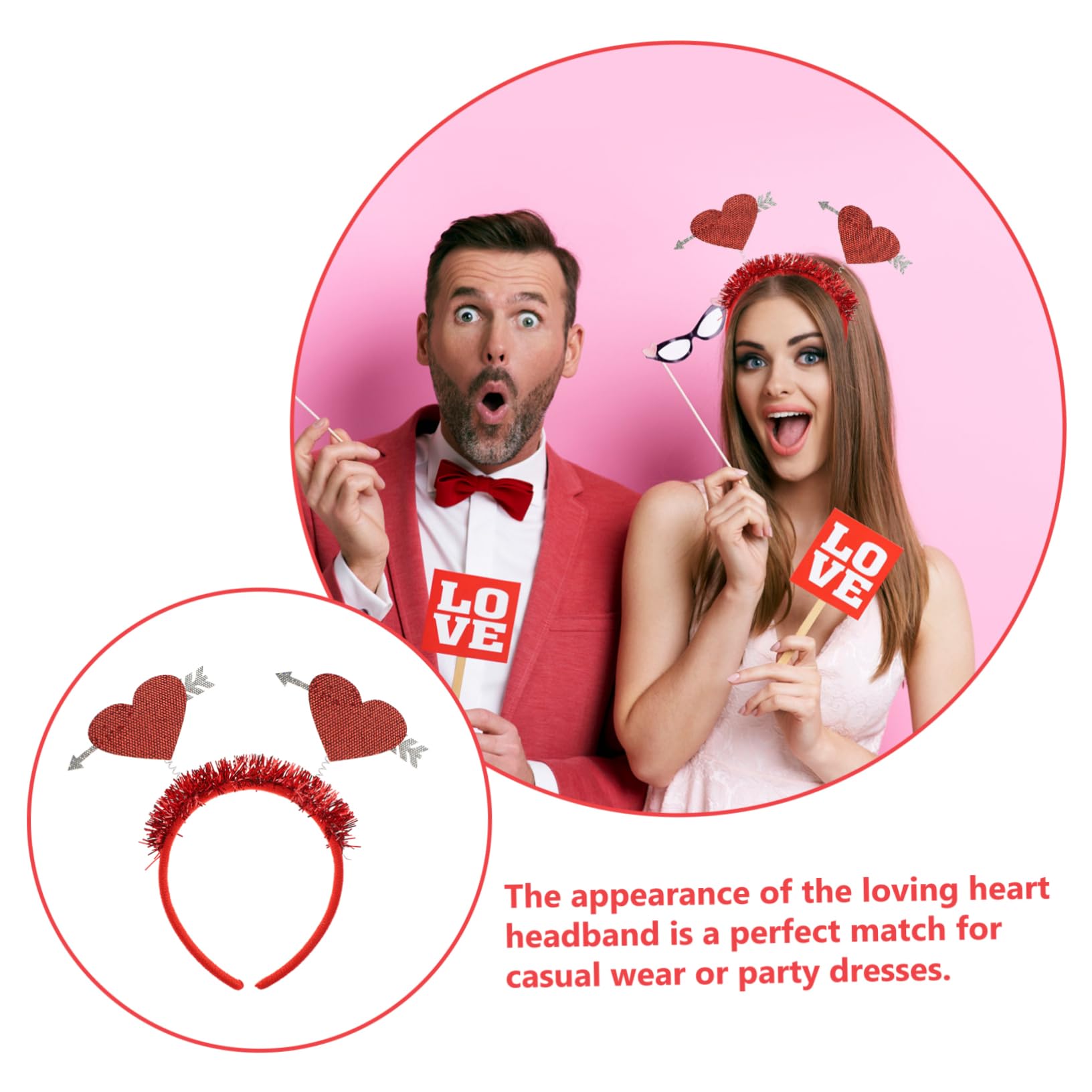 CALLARON 2 pezzi Cerchietti per Feste e Matrimonio Accessori Eleganti per e Questo È stato Seguendo Linee Guida Specificate Evidenziando Caratteristiche e Mantenendo La Coerenza