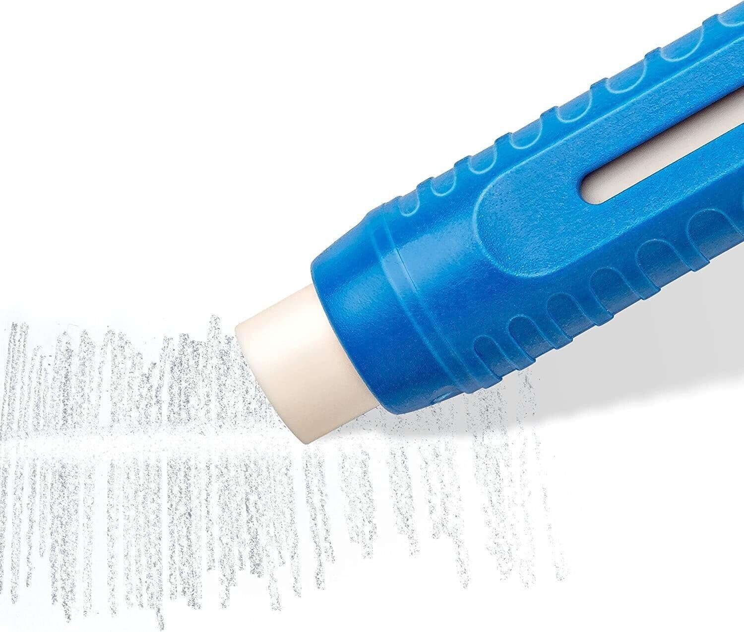 STAEDTLER 528 50 Mars Plastic Stick Propelling Graphite Eraser (6), Blue - Image 4